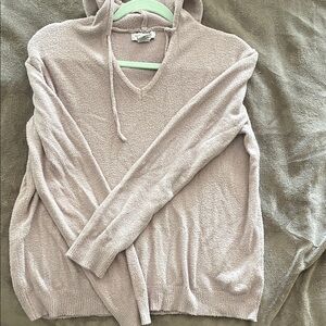 Rachel Zoe Light Pink V-Neck Sweater